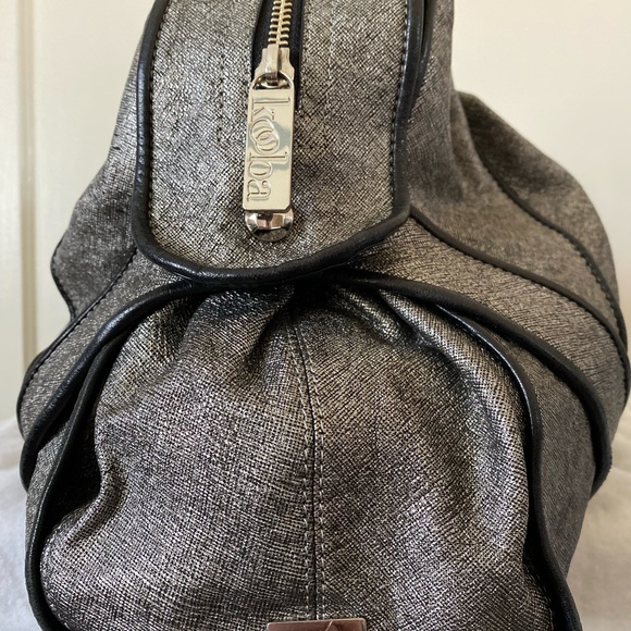 Kooba leather bag Metallic Silver / Black - Picture 3 of 7